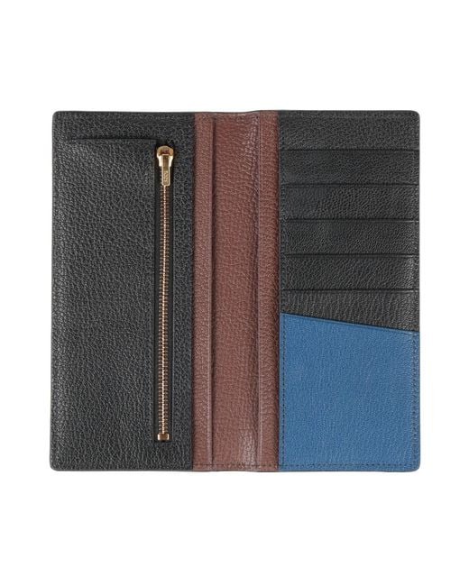 Tod's Black Wallet Leather for men