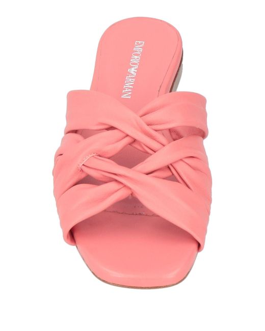 Emporio Armani Pink Sandale