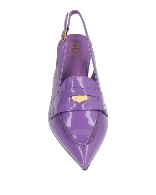 Ovyè Purple Pumps