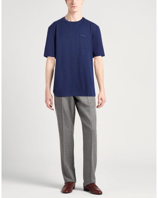 Ferragamo Blue T-Shirt for men