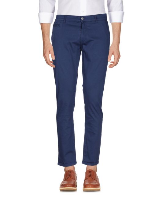 Daniele Alessandrini Blue Trouser for men