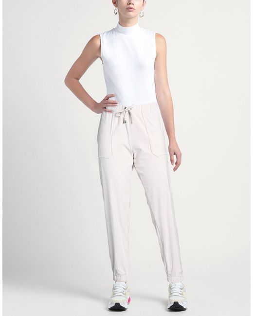 Purotatto White Pants Polyester, Elastane
