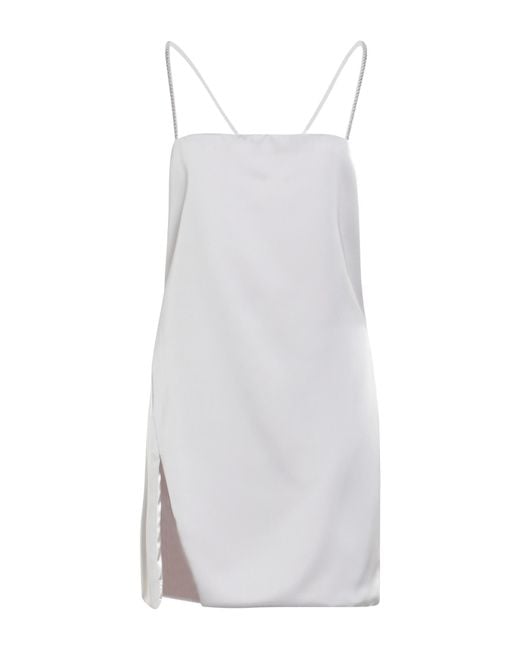 The Attico White Short Dress