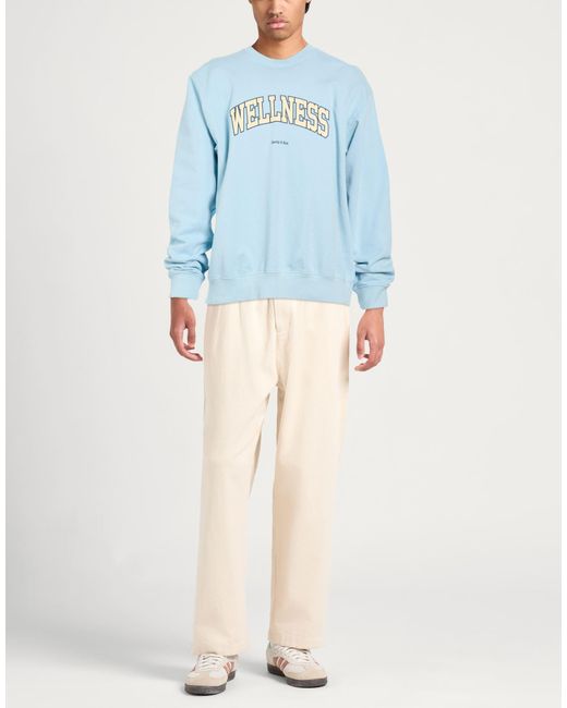 Sporty & Rich Blue Sweatshirt for men