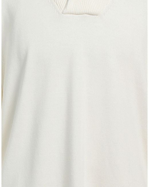 Zanone White Sweater for men