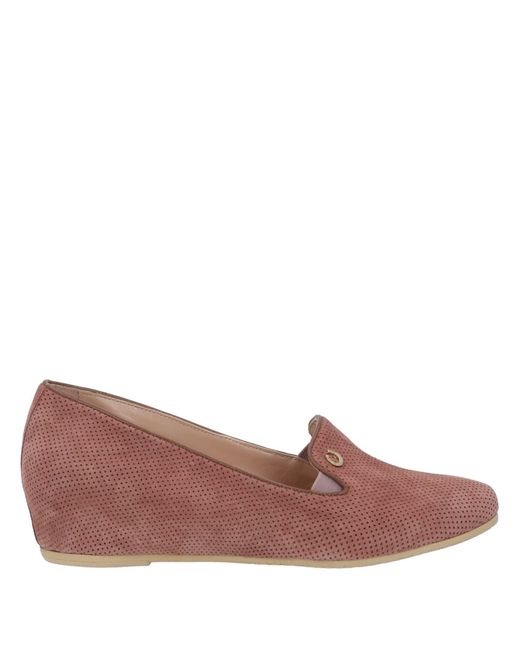 Pakerson Brown Pastel Loafers Soft Leather