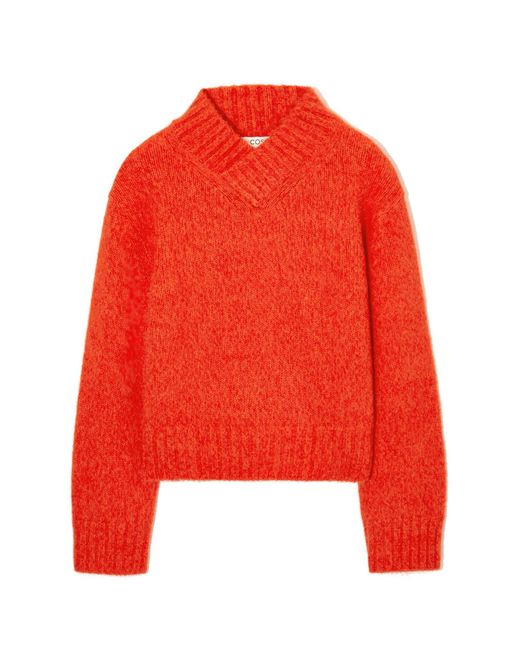 COS Red Sweater