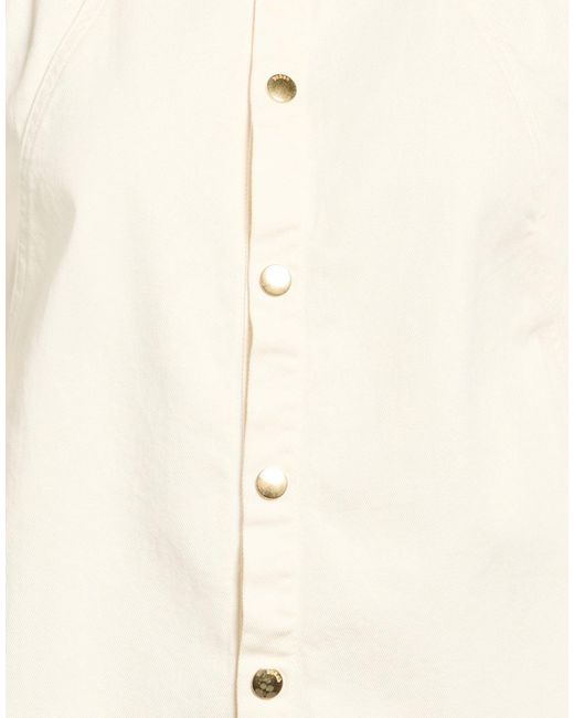 Ba&sh Natural Shirt Cotton, Elastane