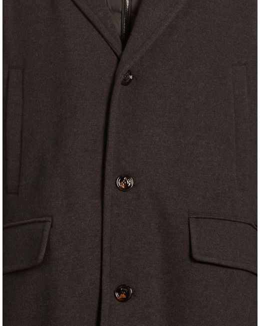 Moorer Black Coat for men