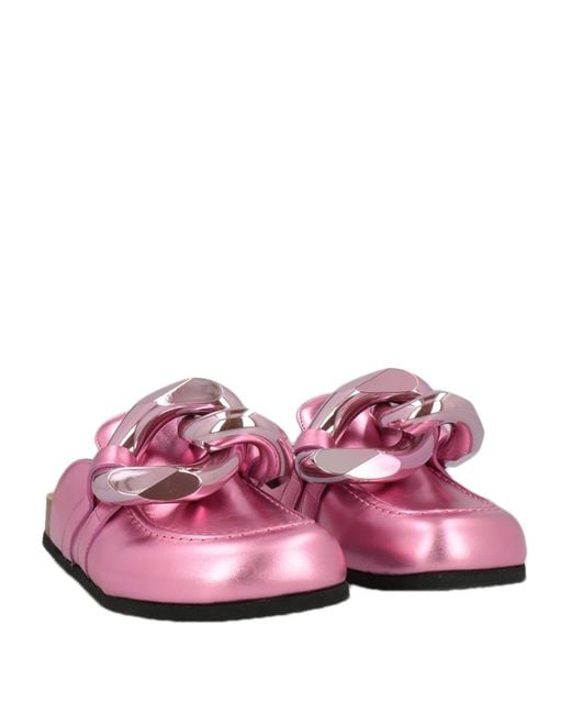 J.W. Anderson Pink Mules & Clogs