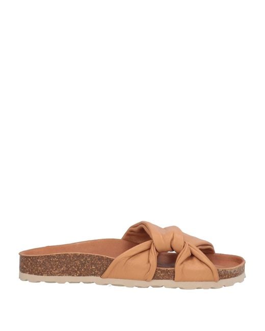 Verbenas Brown Sandals