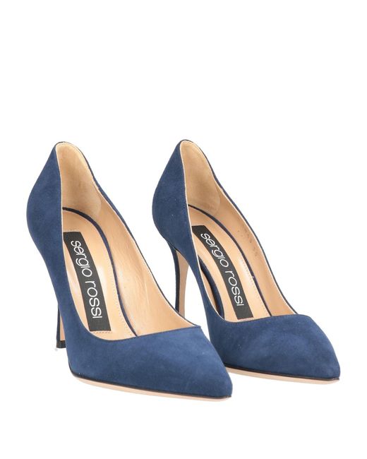Sergio Rossi Blue Pumps
