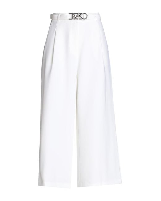 MICHAEL Michael Kors White Trouser
