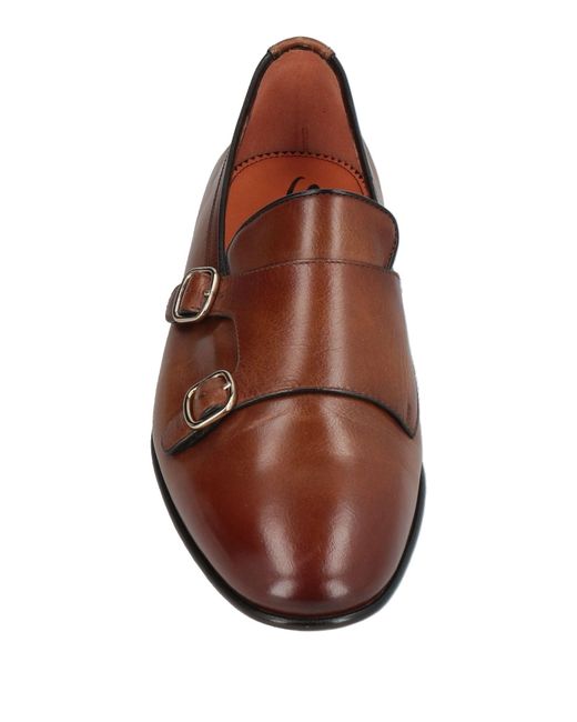 Santoni Brown Loafer for men