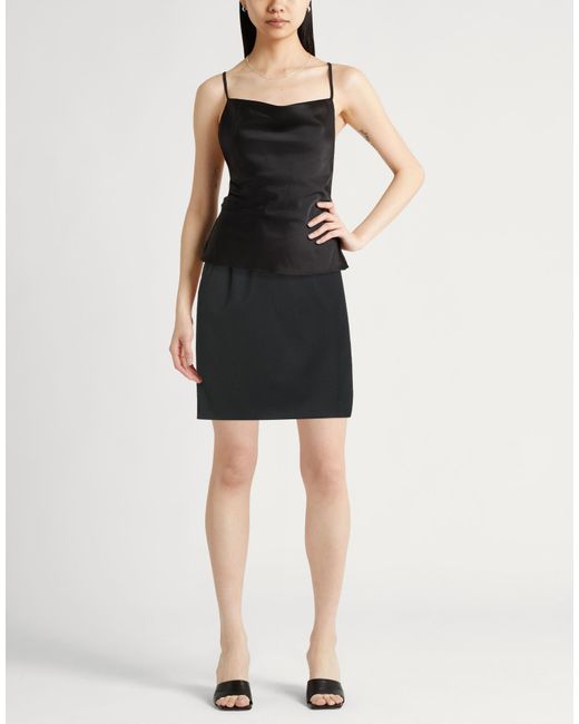 THEORY PROJECT Black Mini Skirts