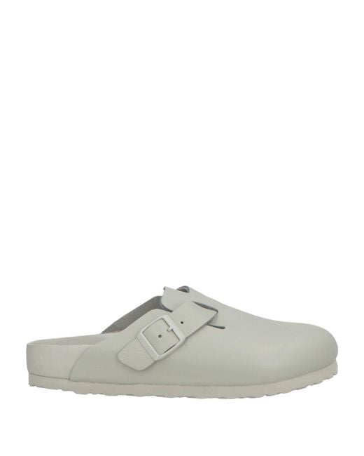 Birkenstock Gray Mules & Clogs for men