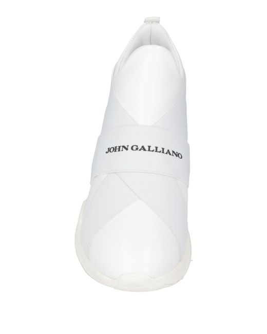 John Galliano White Trainers
