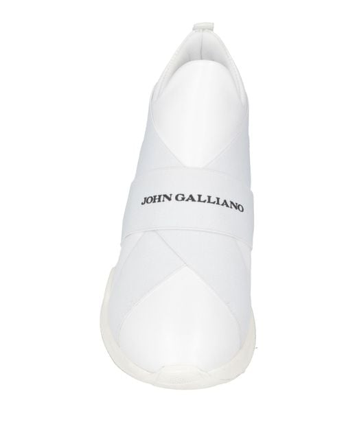 John Galliano White Trainers