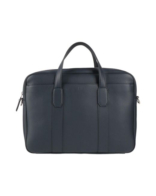 Dunhill Blue Handbag Leather for men