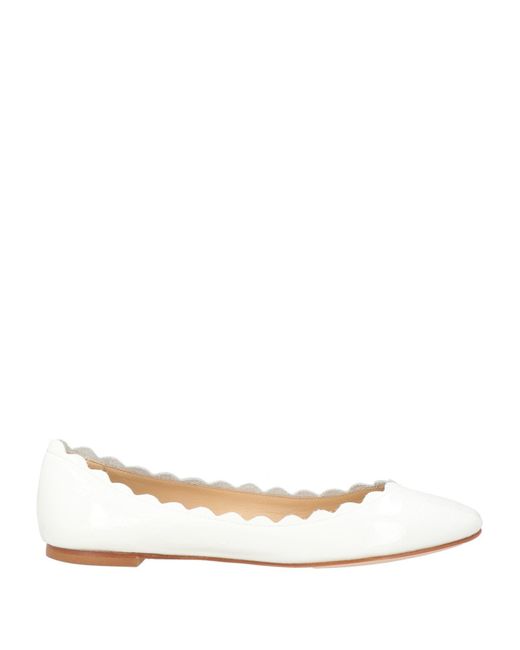 Fabio Rusconi Natural Ballet Flats Leather