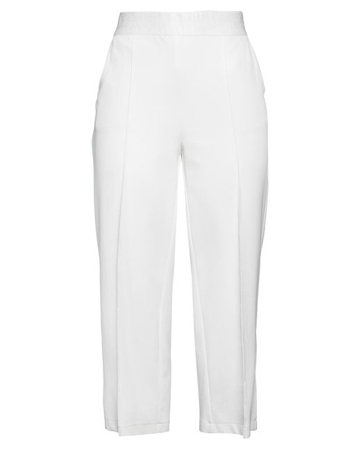 Cambio White Pants Polyamide, Elastane