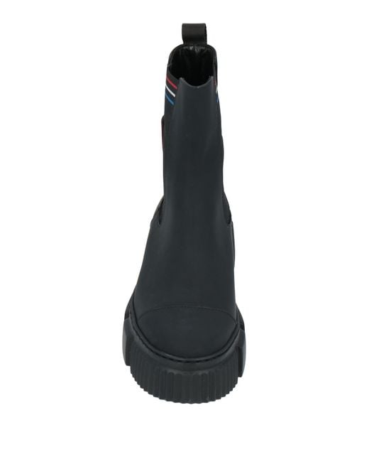 Pollini Black Ankle Boots