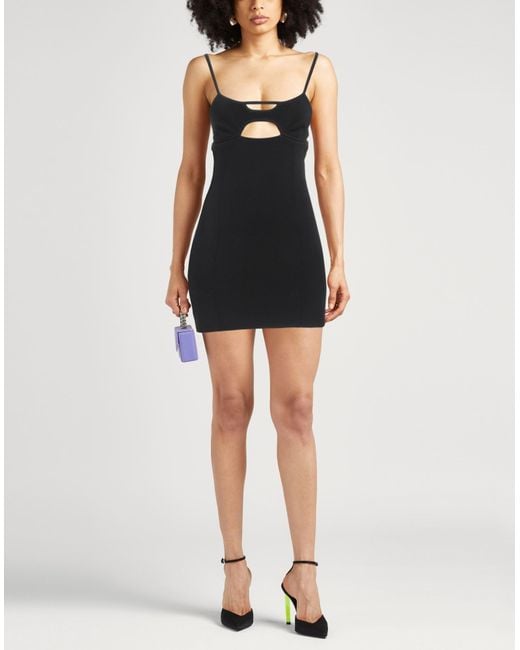 Minivestido GAUGE81 de color Black