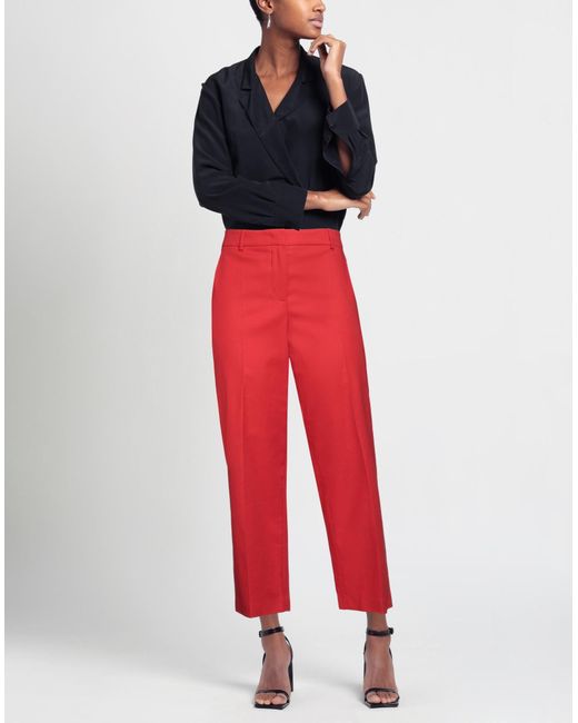 Boutique Moschino Red Pants