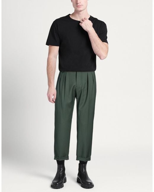 Manuel Ritz Green Pants for men