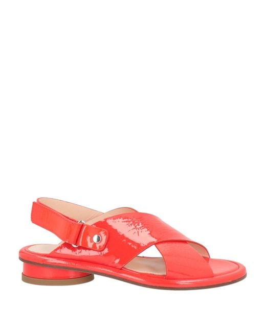 Agl Attilio Giusti Leombruni Red Sandals