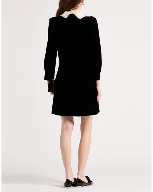 Sandro Black Mini Dress