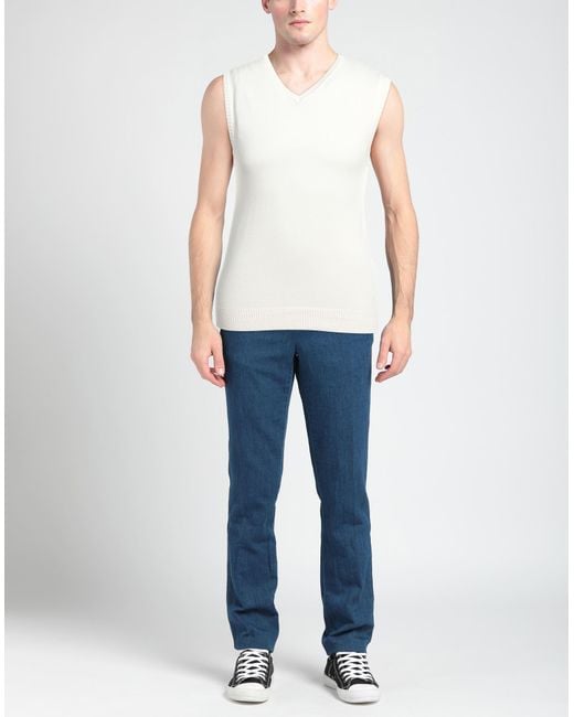 Pullover Alpha Studio pour homme en coloris White