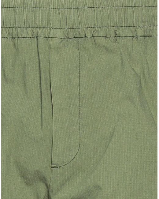 PMDS PREMIUM MOOD DENIM SUPERIOR Green Pants Cotton, Polyamide, Elastane for men
