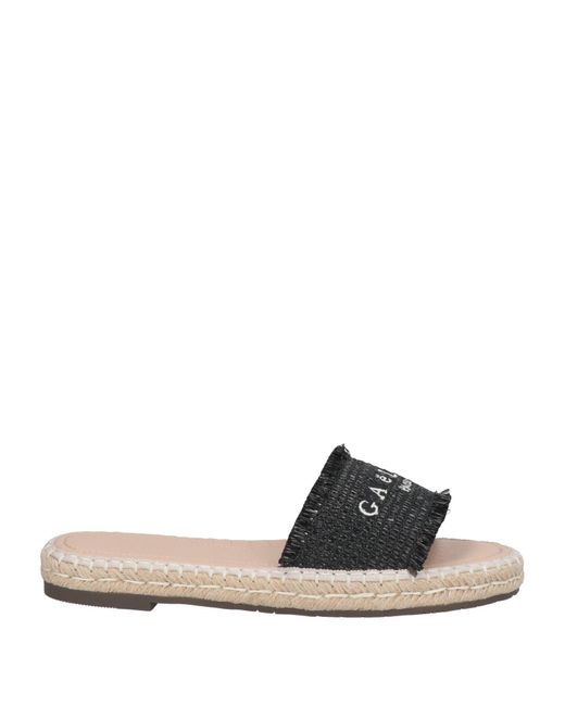 Gaelle Paris Black Espadrilles