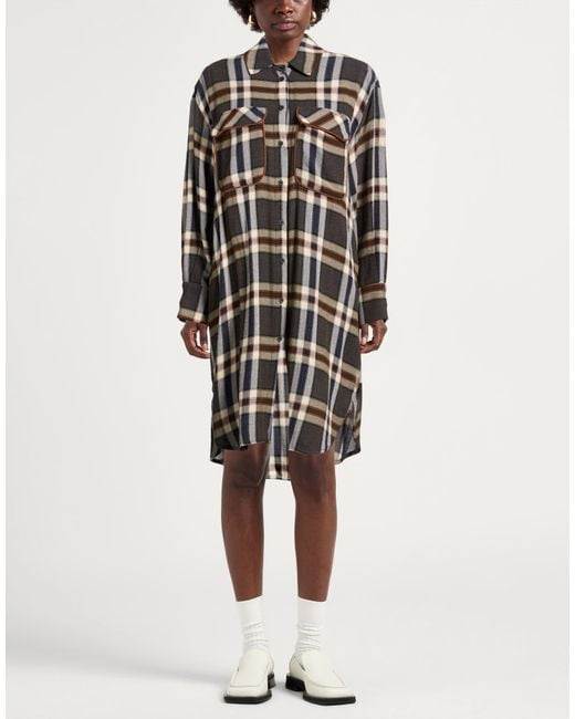 Dixie Multicolor Mini Dress Viscose, Wool