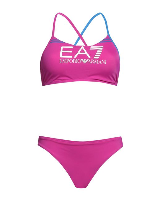 EA7 Purple Bikini