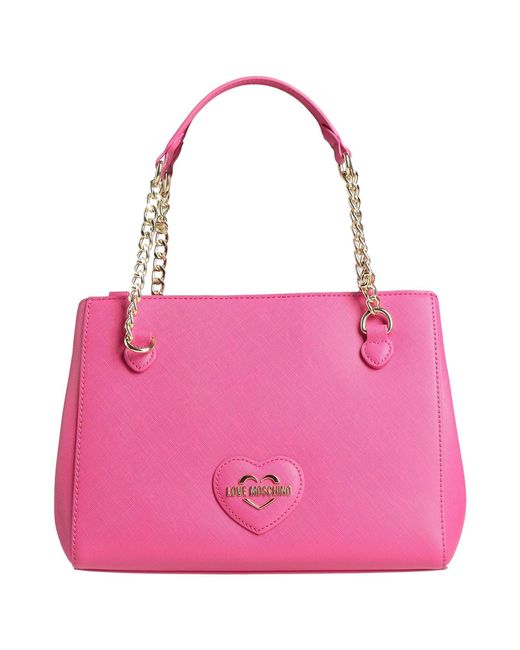 Love Moschino Pink Handbags