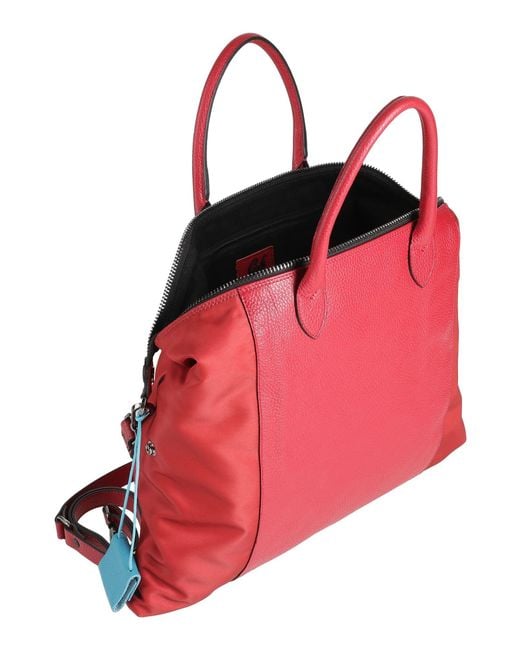 Gabs Red Handbag Calfskin