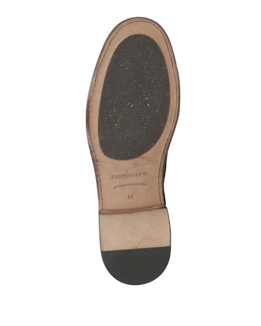 Pantanetti Brown Lace-up Shoes for men