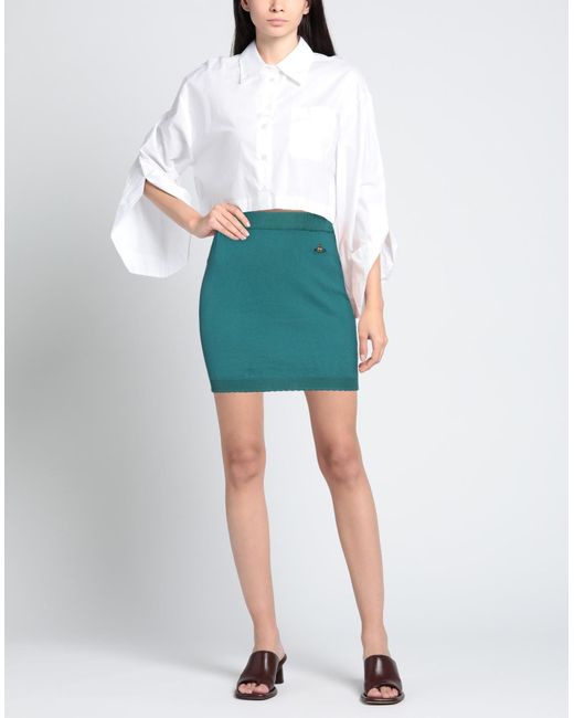 Vivienne Westwood Blue Mini Skirt