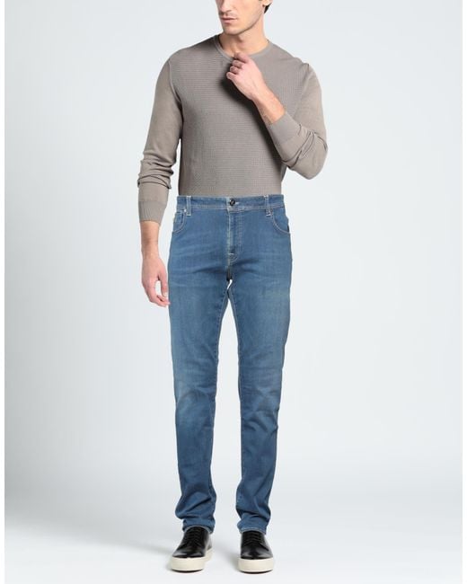 Tramarossa Blue Jeans Cotton, Polyester, Elastane for men