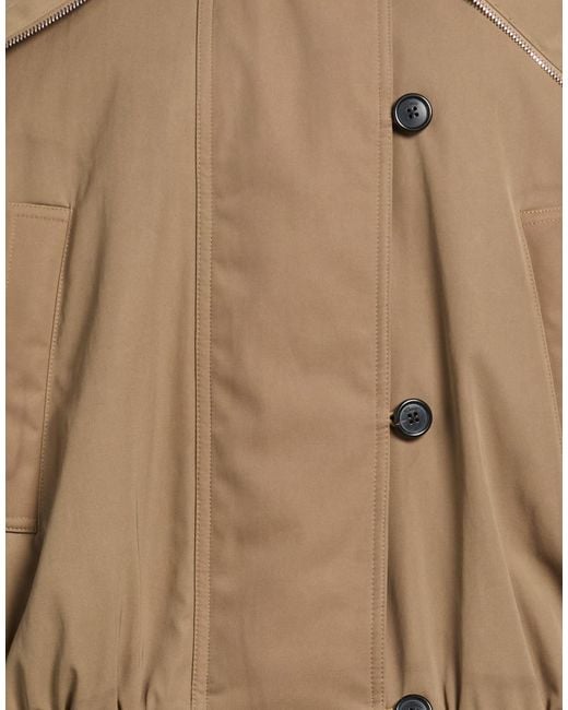 Khaite Natural Jacket Polyester, Cotton
