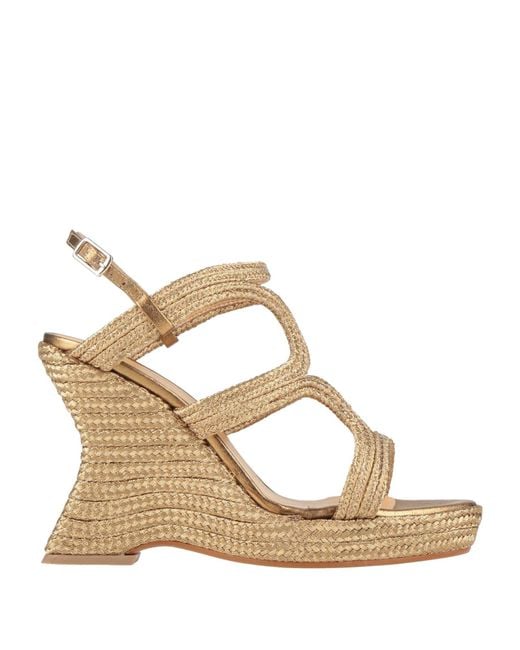 Castaner Metallic Espadrilles