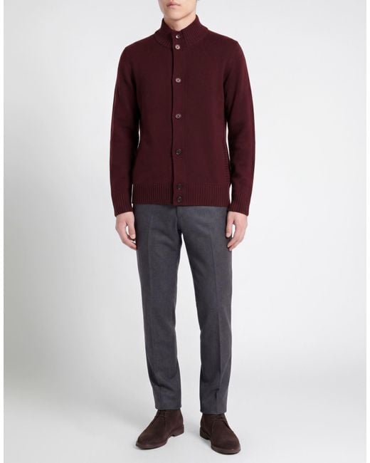 Drumohr Purple Cardigans for men