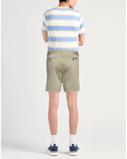 AMI Natural Khaki Shorts & Bermuda Shorts Cotton for men