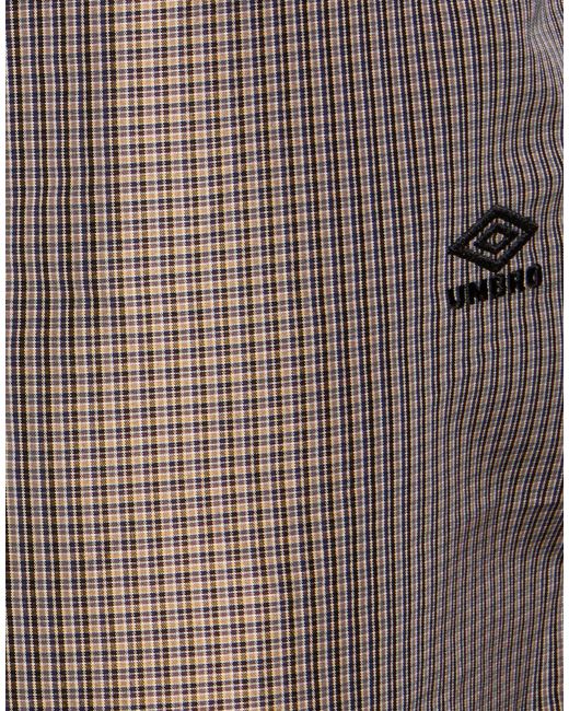 Umbro Brown Pants Polyester for men