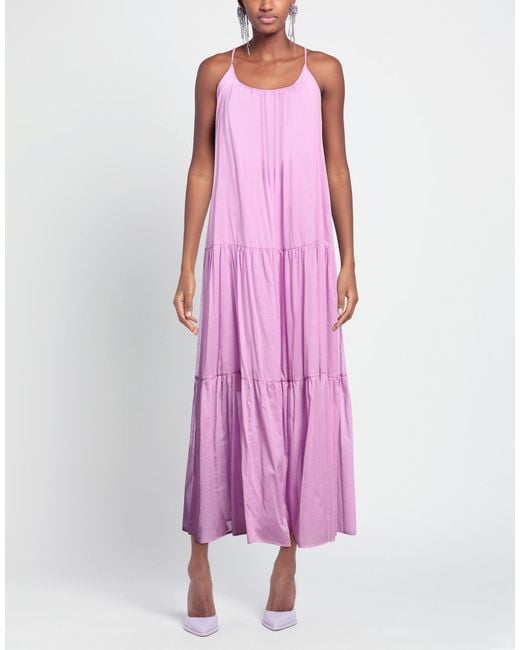 Kaos Pink Maxi Dress Cotton