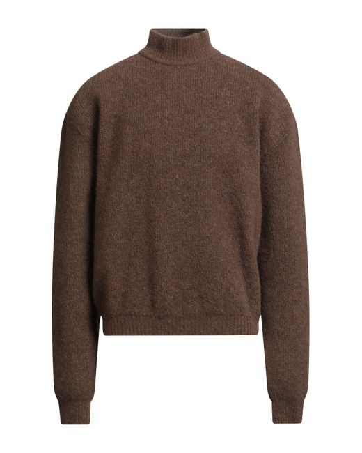 Rick Owens Brown Turtleneck for men