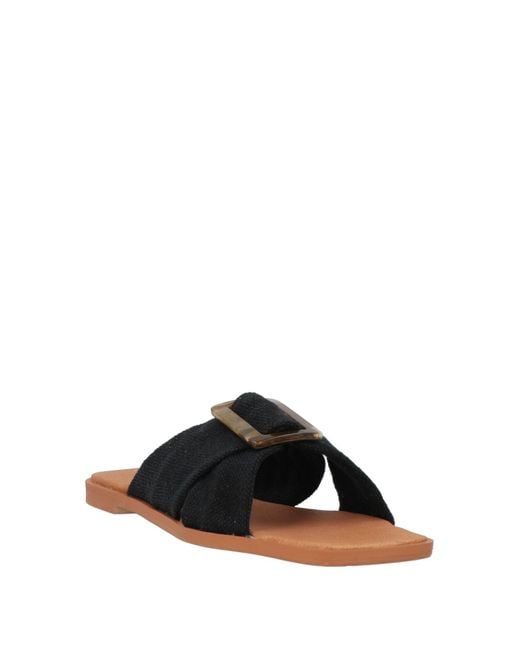 Alohas Black Sandals