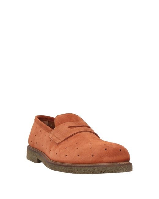 Giovanni Conti Brown Loafers Leather for men